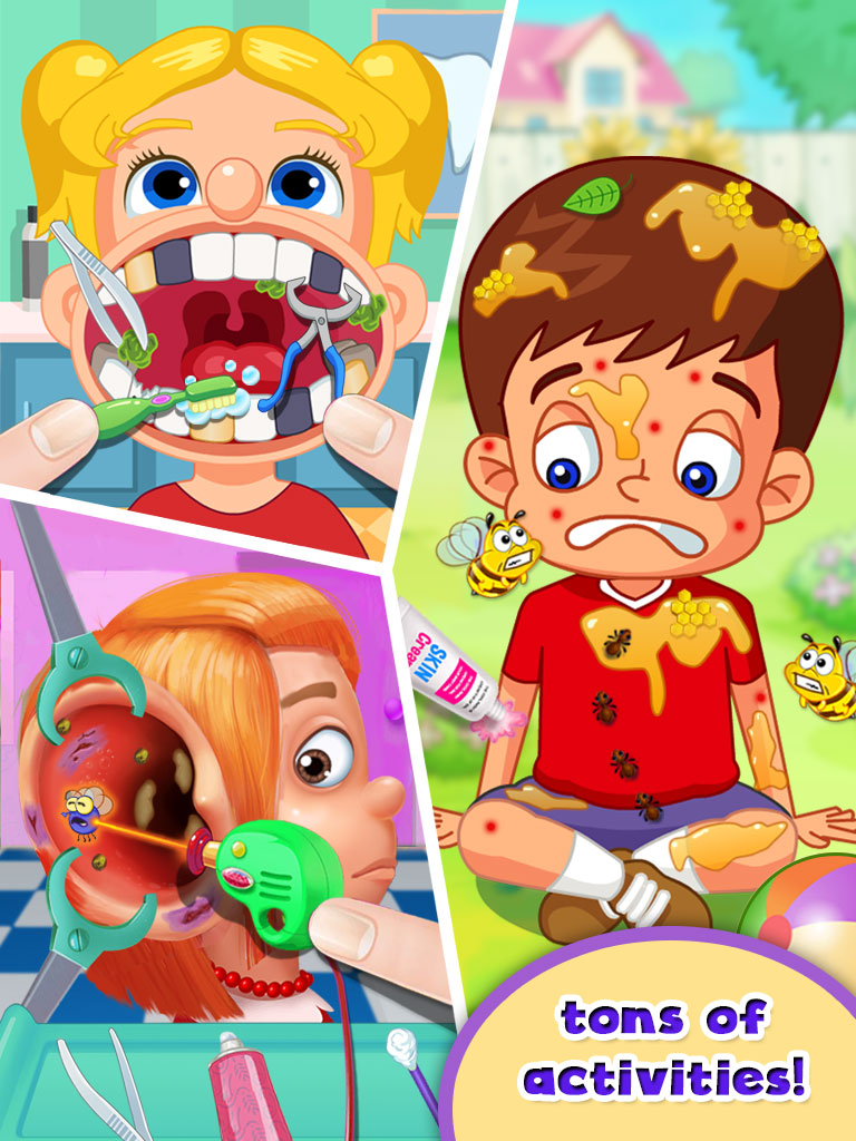 Kids Doctor Little Children Hospital Fun FREE Game