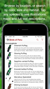 Birds of Peru screenshot