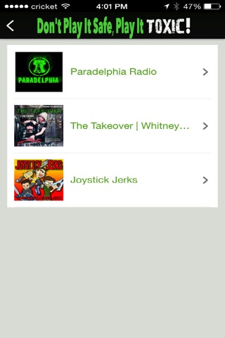 Toxic Radio screenshot 3