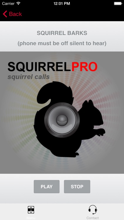 REAL Squirrel Calls and Squirrel Sounds for Squirrel Hunting! - (ad free) BLUETOOTH COMPATIBLE screenshot-3