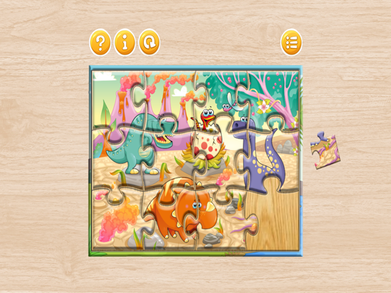 Screenshot #6 pour Dinosaur Puzzle for Kids - Dino Jigsaw Jeux Gratuit pour un enfant en bas âge et d'âge préscolaire Jeux d'apprentissage