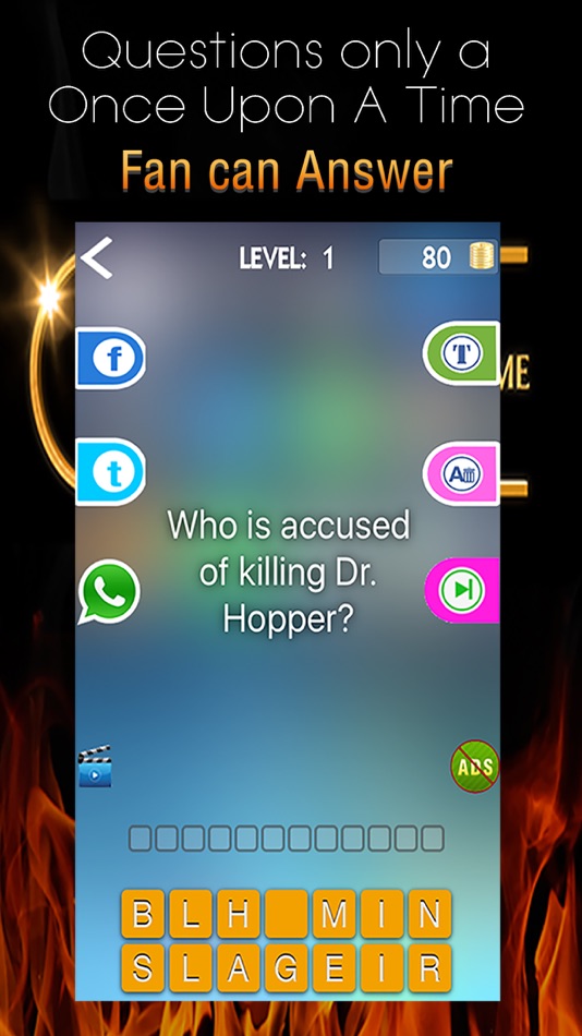 #2. Ultimate Trivia App – Once Upon A Time Family Quiz Edition (iOS) 由: Satyadev Mahalingashetty