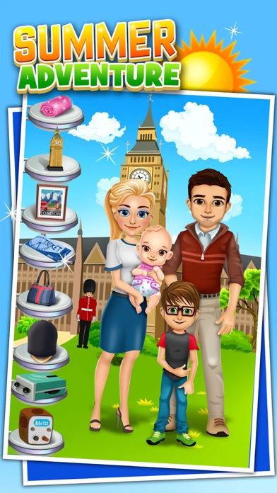 Family Salon Dress-Up Kids Games (Girl & Boy) screenshot 3