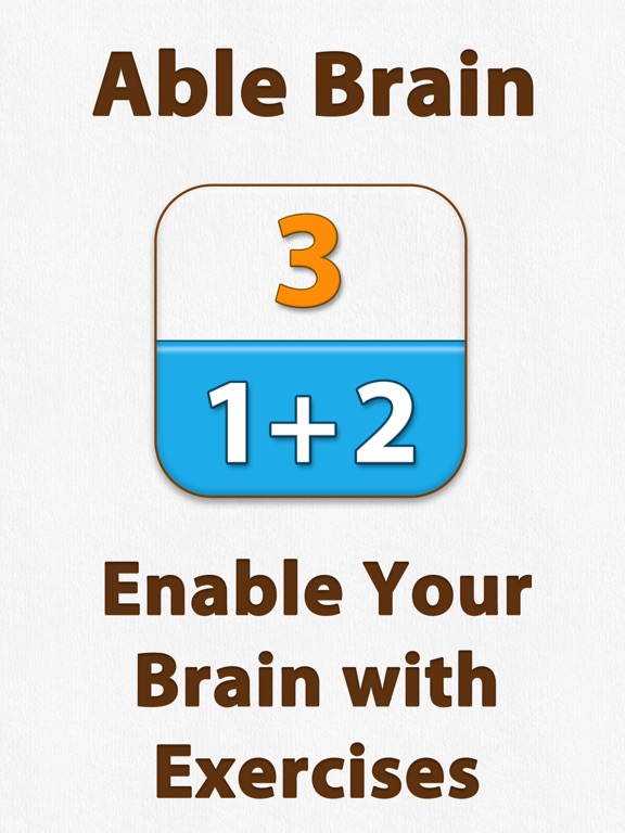 Screenshot #4 pour Able Brain Exercise Equations Free