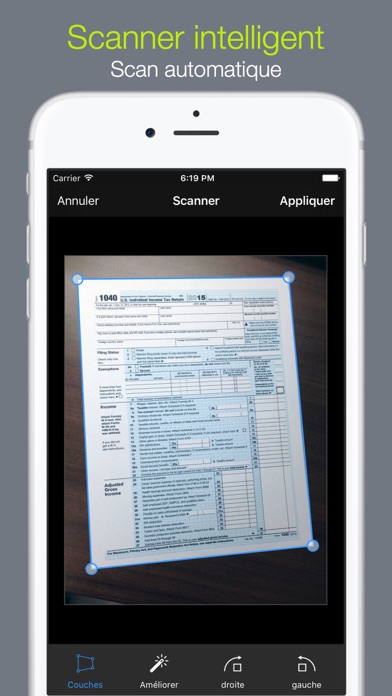 Screenshot #1 pour PDF Camera - Scanner, Maker, PDF Reader + Lock