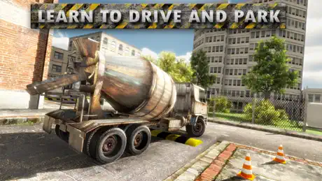 Cement Truck Parking - Realistic Driving Simulator Free