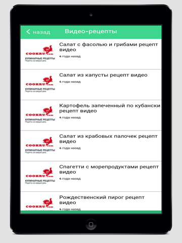 Screenshot #5 pour Рецепты салатов и закусок