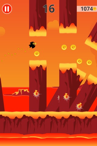 Flippy Black Bird screenshot 3