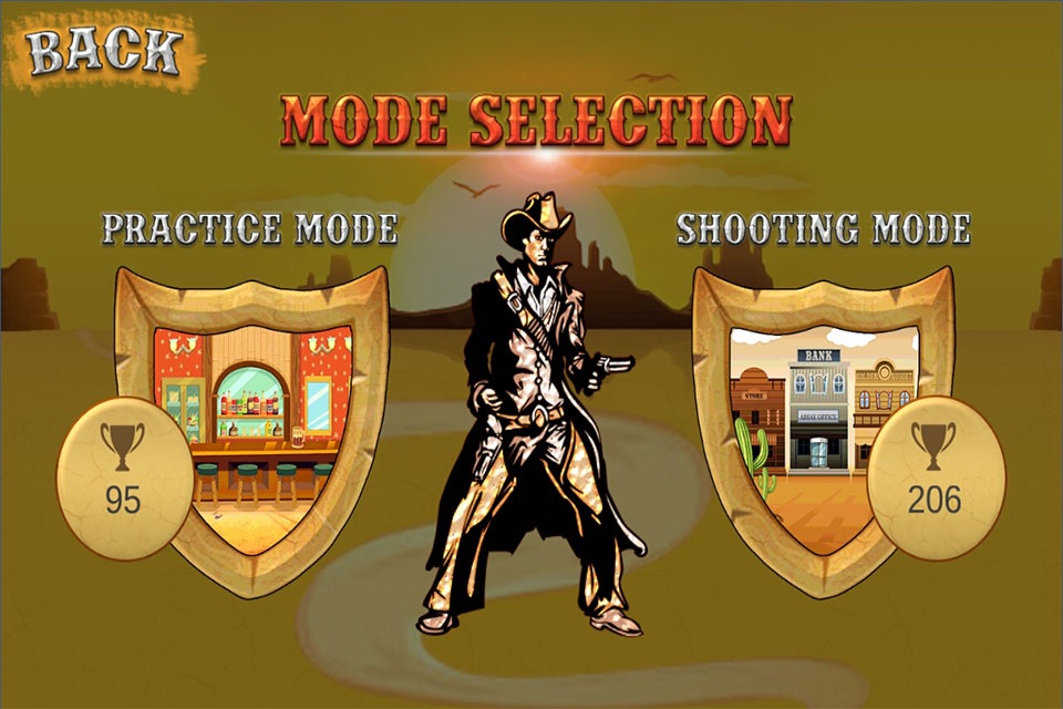 Cowboy Shooting 2D Western Gang - Hunt the Outlaws Stationed in the Far Western Town screenshot 2