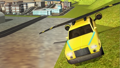 How to cancel & delete Flying Limo Car Driving 3D Simulator from iphone & ipad 1