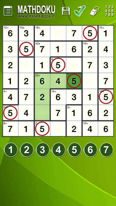 Mathdoku + Calcudoku Screenshot