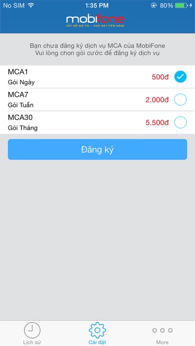 Screenshot #3 pour MCA MobiFone