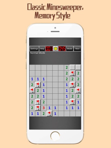 マインスイーパ (Minesweeper) - 無料の 定番 ひまつぶし ゲームのおすすめ画像2