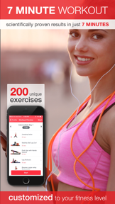 7 Minute Workout - Beginner to Advanced High Intensity Interval Training (HIIT) screenshot