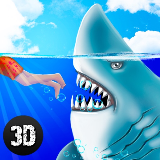 Wild Crazy Shark Simulator 3D Full Icon