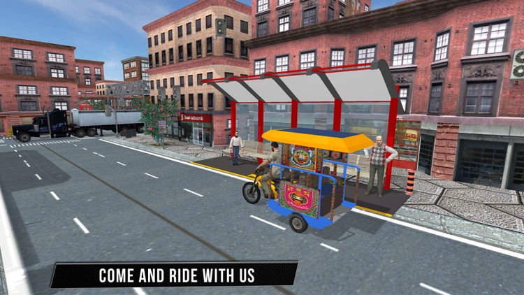 City Tuk Tuk Chingchi Drive 3D screenshot-4