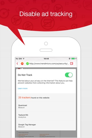 TM Mobile Security - WebFilter screenshot 3