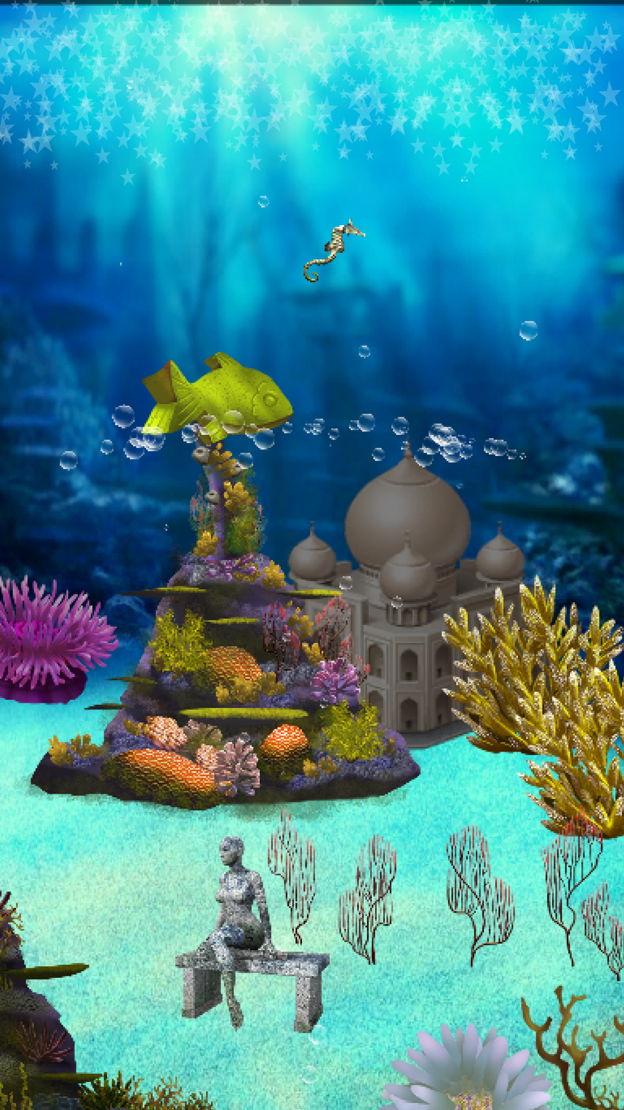 水槽がつくれる！タツノオトシゴ育成ゲーム screenshot 4