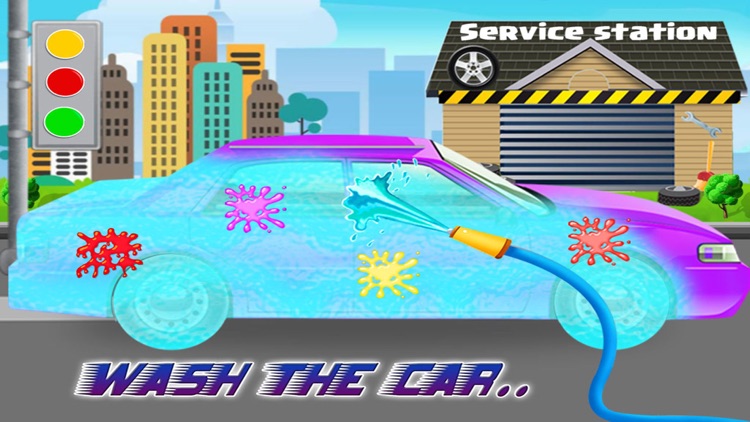 Mechanic Car Garage - Auto Parts Work Shop, Spa & Salon Factory