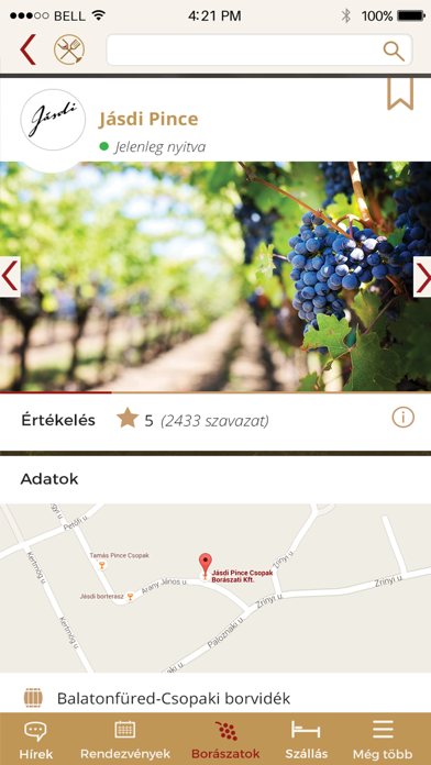 Screenshot 4 of Kóstolom App