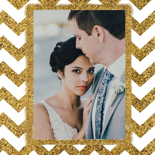 Glitter Photo Frame - Amazing Picture Frames & Photo Editor app icon