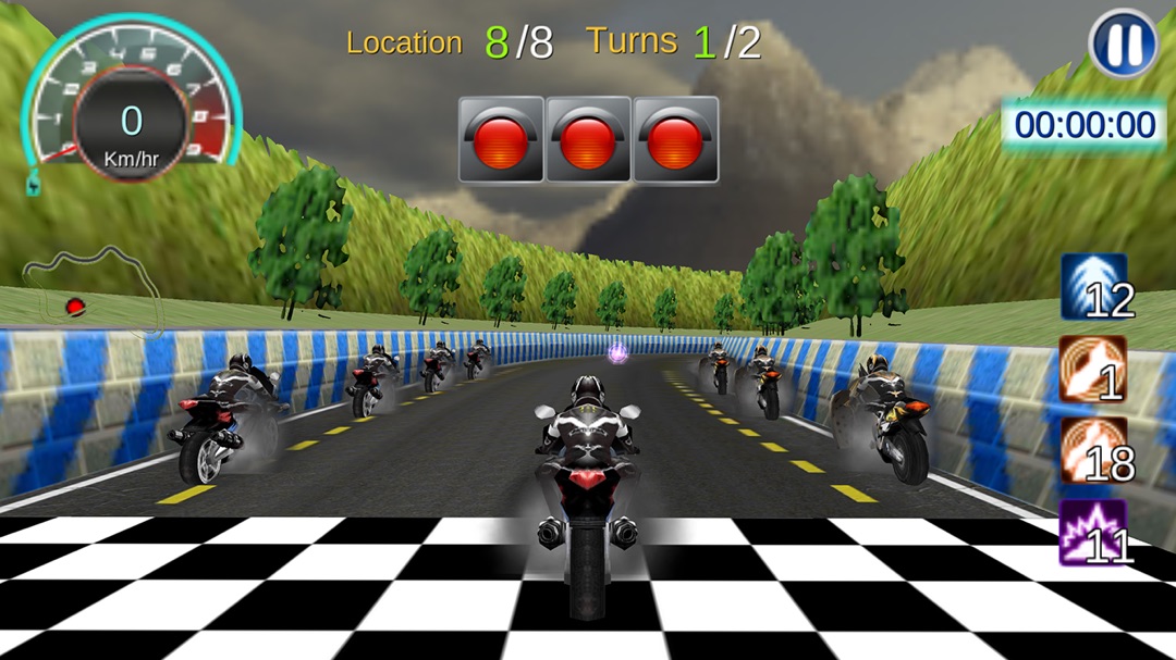 Turbo moto racer hacked