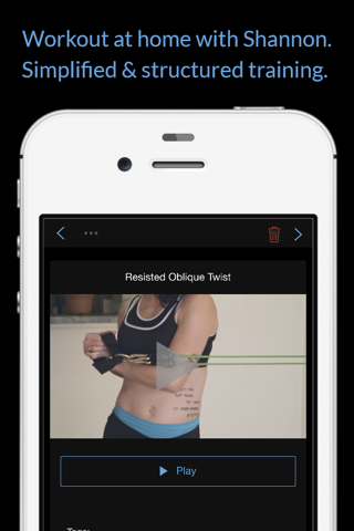 Resistance Band Training: Full Body Fitness Workouts & Exercises screenshot 3