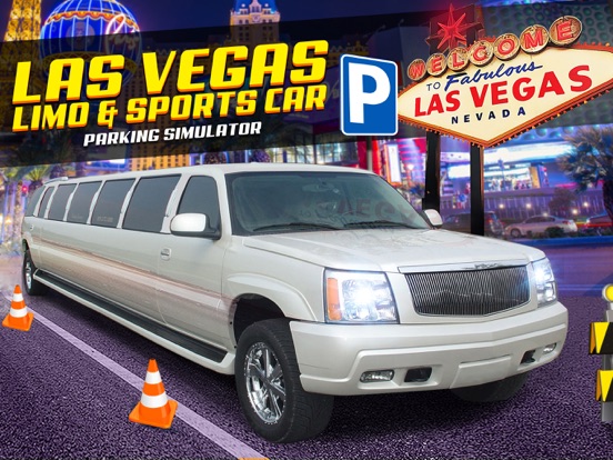 Screenshot #4 pour Las Vegas Valet Limo and Sports Car Parking Auto Racing Pelit Gratis