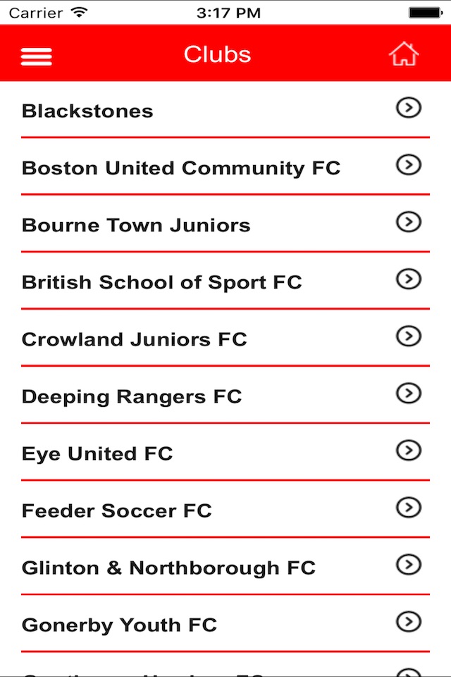 Peterborough & District Youth Football League screenshot 3