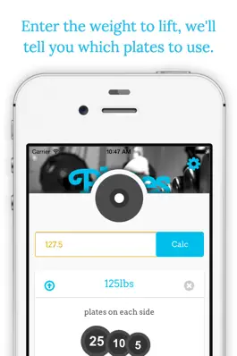 Game screenshot Plates - A Simple Lifting Calculator for the Gym apk