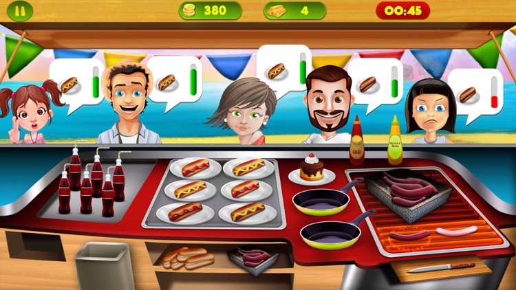 Cooking Kitchen Food Super-Star - master chef restaurant carnival fever games