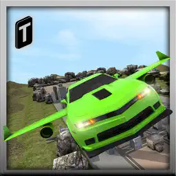 Flying Car Stunts 2016 app icon