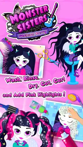Game screenshot Monster Sisters 2 Home Spa - Rock Star Makeover mod apk