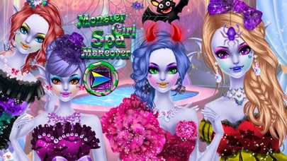 Screenshot #1 pour monstre Fille Spa Maquillage
