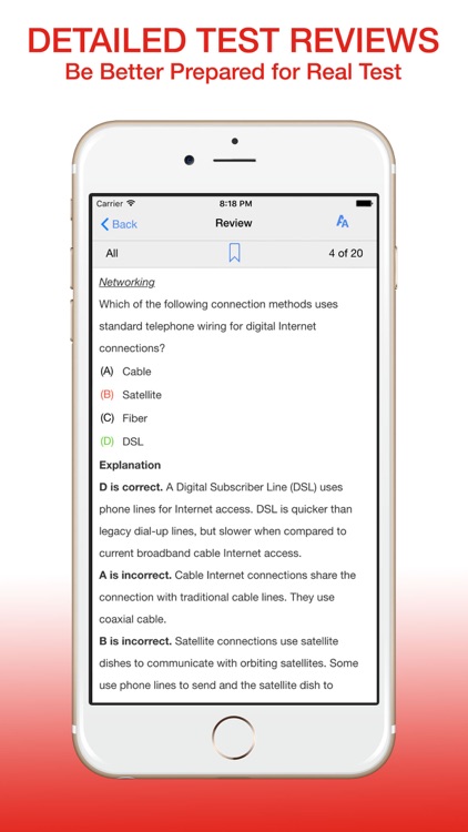 CompTIA A+ 220-901 Exam Prep Questions Flashcards and Tests -- by Darril Gibson screenshot-4