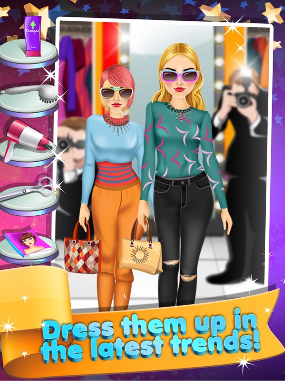 Top Model Fashion Salon Story - Fun Hair Spa & Makeup Makeover Games for Kids 2! iPad screenshot 2 - Games app