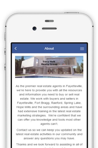 Tracy Holt Realty Group screenshot 2