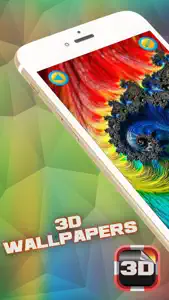 3D Wallpapers for Home Screen – Amazing Background and Custom Theme.s Collection screenshot #1 for iPhone