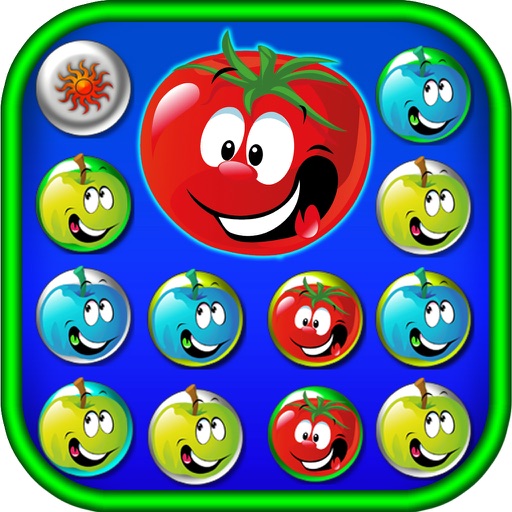 Power Blast Fruits - Best Free Match Puzzle Games 2016 Icon