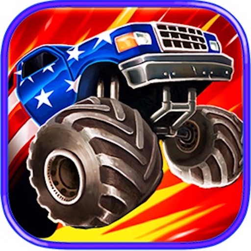 Crazy Monster Truck Hill Road Climb Race