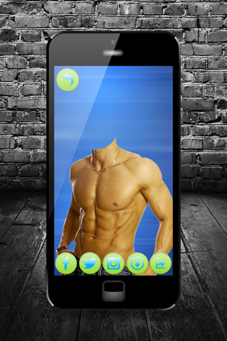 Six-Pack Photo Montage – Instant Strong Abs With Pro Body.builder Edit.or For Men screenshot 2