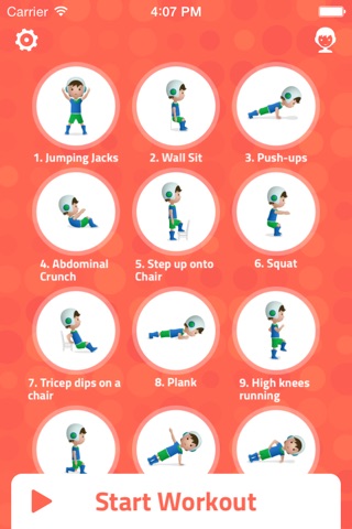 7-Minute Workout for Kids Pro: Make Fitness Fun for Stronger, Healthier Kids Through Interval Training screenshot 2