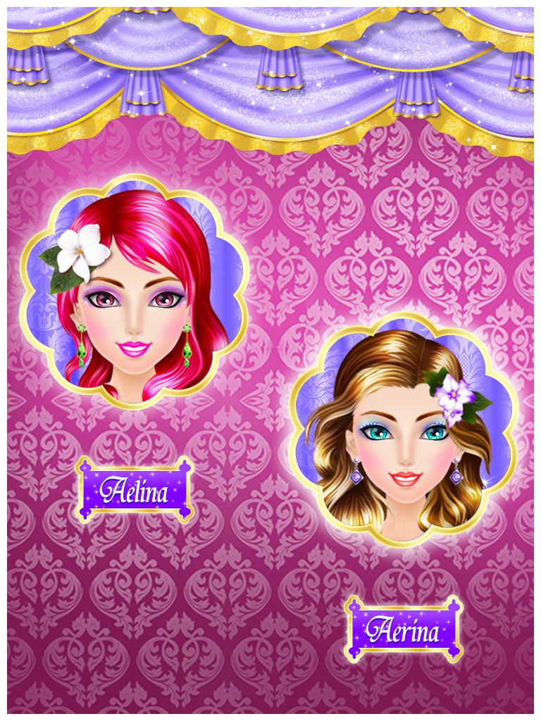 Twin Princess Makeover for girls kids screenshot 7