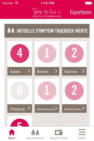 PSORIapp screenshot 2