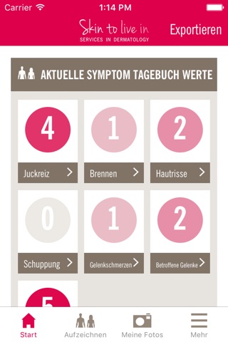 PSORIapp screenshot 2