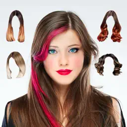 Hair Changer Photo Booth - Women Hair Style Photo Effect for MSQRD Instagram app icon