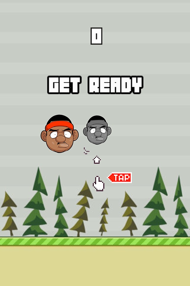 Flappy Hoopers: The Shooting Basketball Players screenshot 2