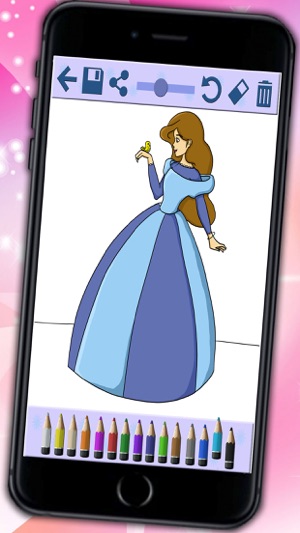 Paint Princesses for girls - Premium(圖2)-速報App