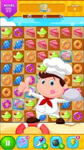 candy sweet link donut cake match crush jelly bean soda land screenshot #4 for iPhone