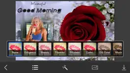 Game screenshot Good Morning Photo Frames - Instant Frame Maker & Photo Editor hack